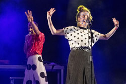 Concert de Papa Topo i Evripidis and his Tragedies al Castell de Montjuïc (Barcelona) <p>Papa Topo</p>